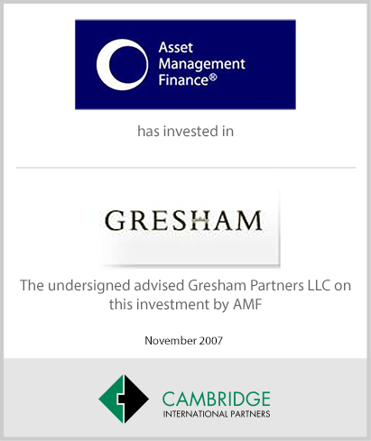 AMF - Gresham