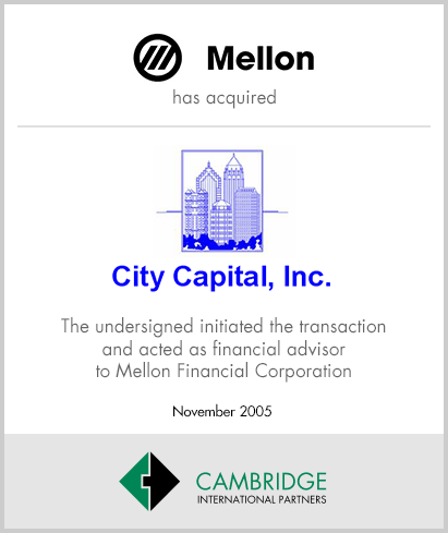 Mellon - City Capital