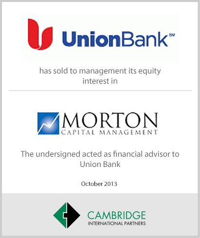 Union Bank - Morton