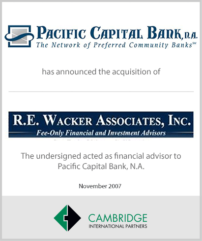 Pacific Capital - Wacker