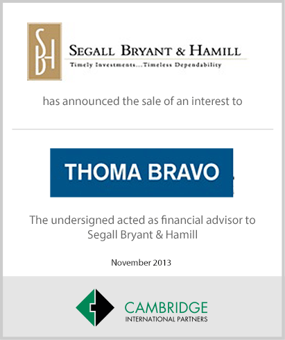 Segall Bryant - Thoma Bravo