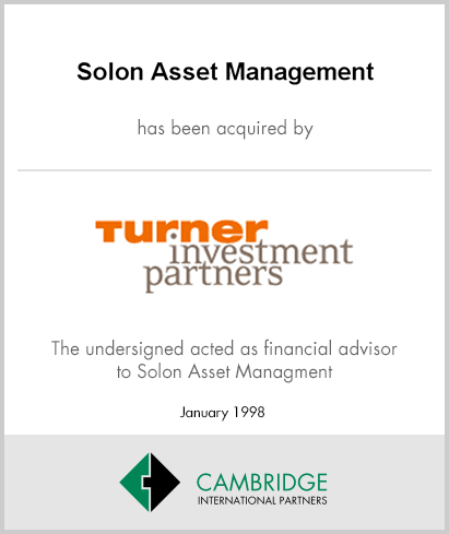 Solon - Turner