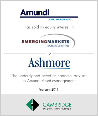 Amundi - Ashmore - EMM